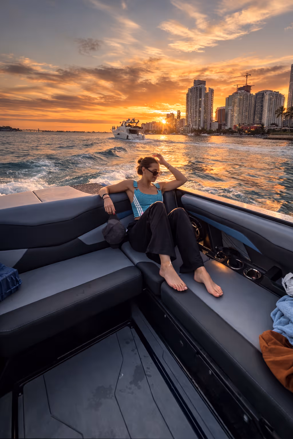 Sunset on the bay