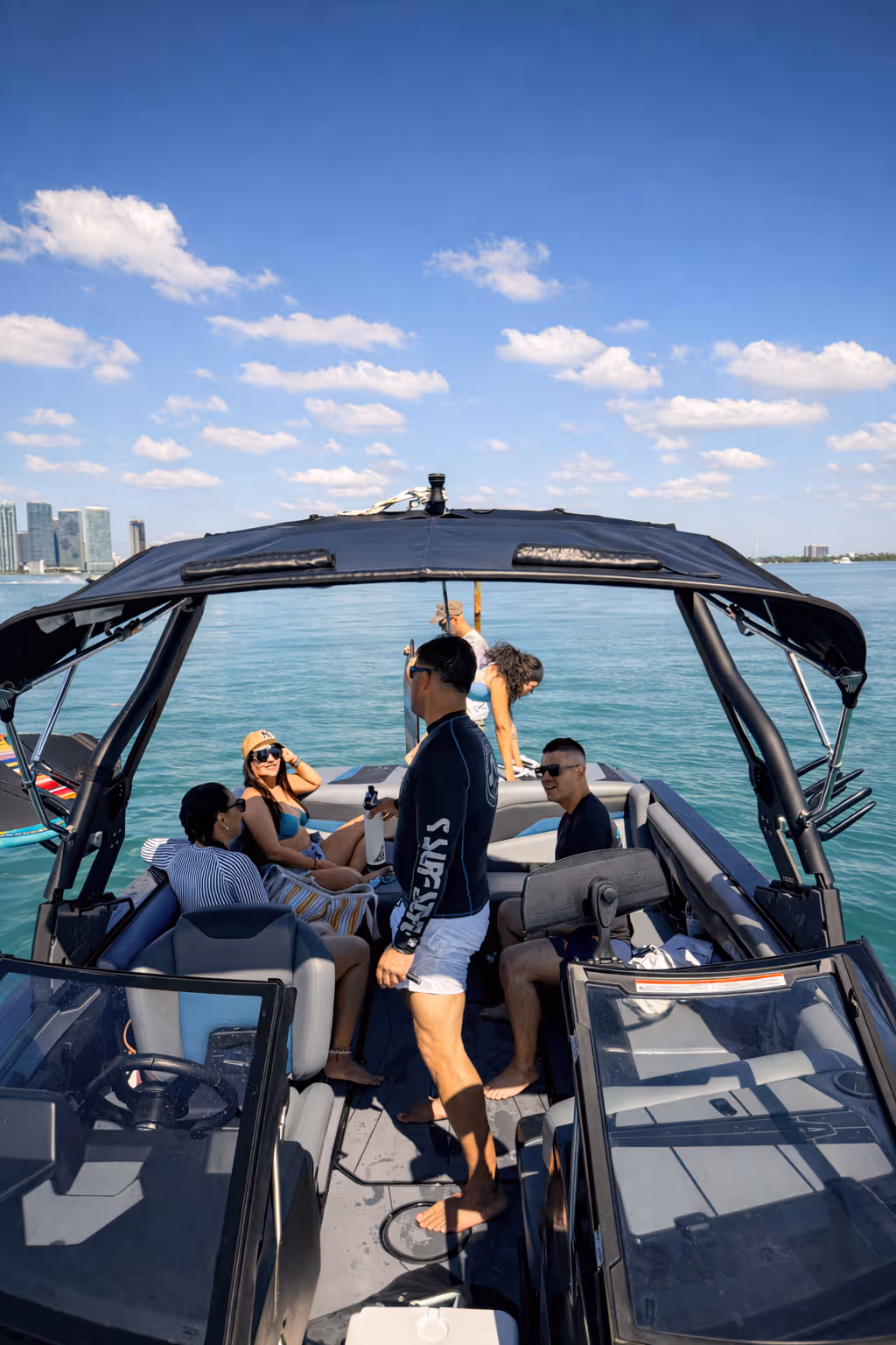 A sunny boat day