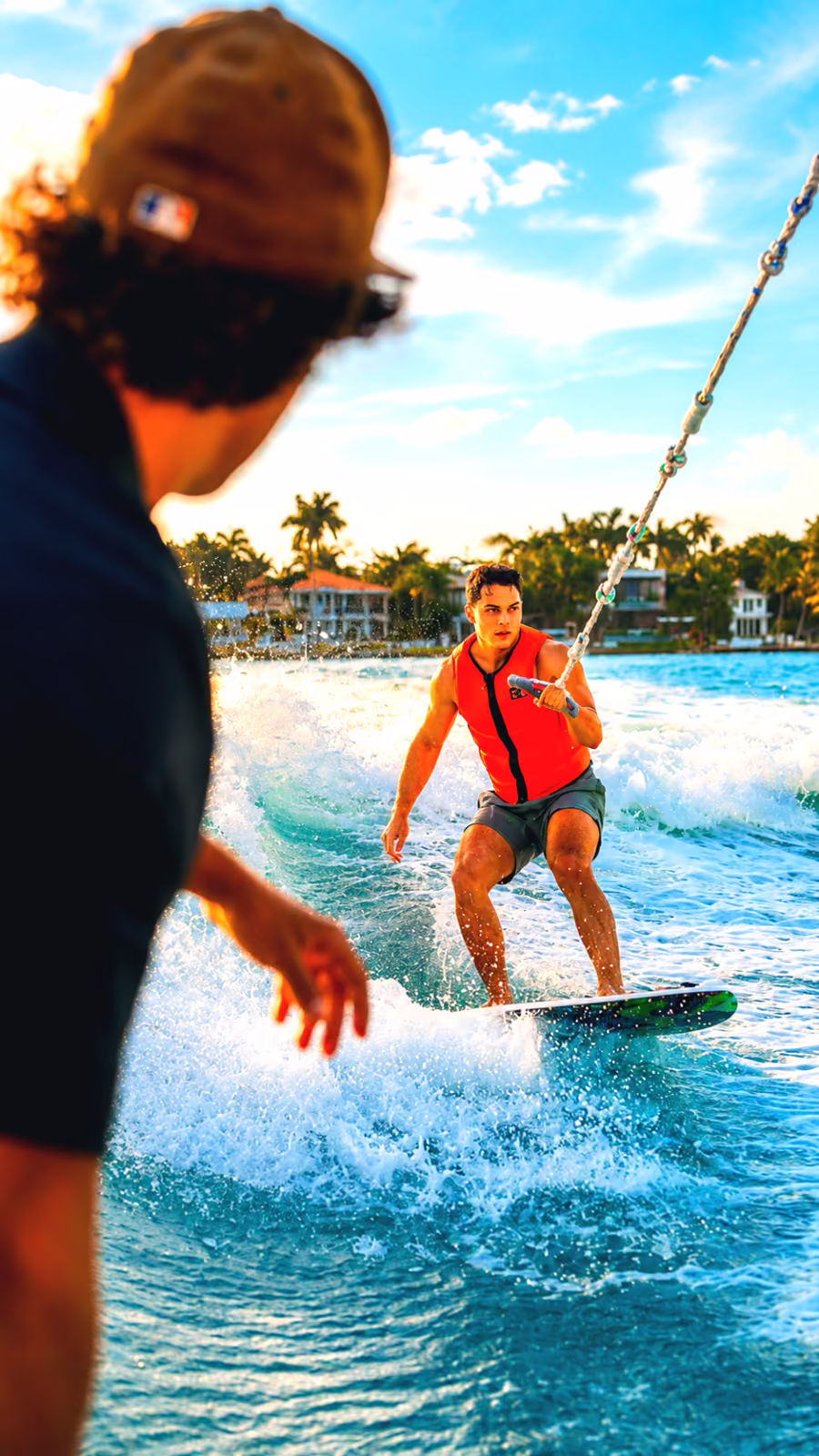 Coaching on the water