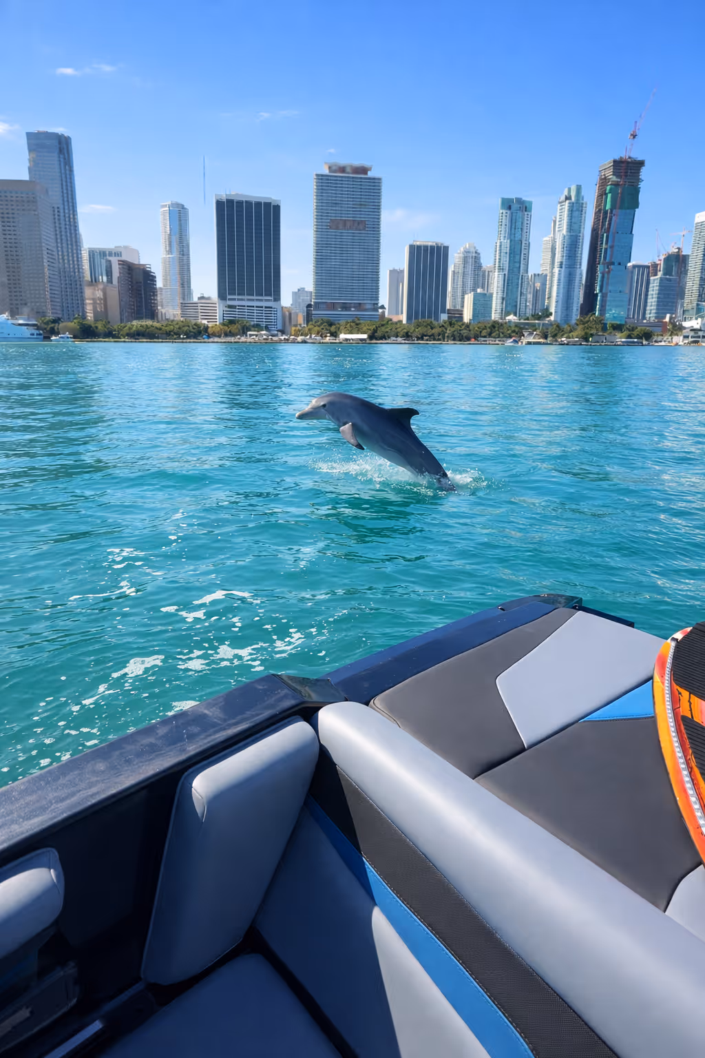 Delfín avistado en Biscayne Bay